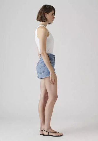 Levi's - Quần Jean Ngắn Nữ 501 Original High-Rise