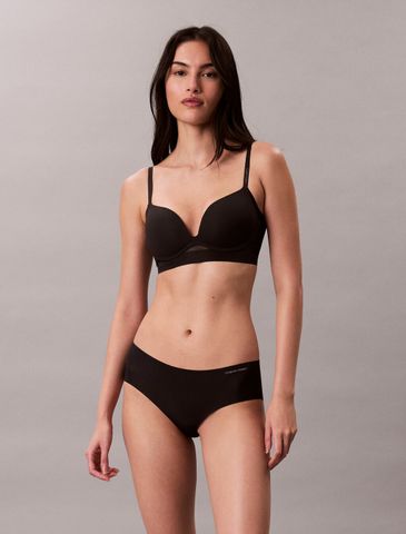 Calvin Klein - Áo Ngực Nữ Invisibles Microfiber Mesh Push Up Plunge Bra
