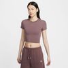 Nike - Áo Tay Ngắn Thể Thao Nữ Sportswear Chill Knit Cropped T-Shirt