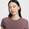 Nike - Áo Tay Ngắn Thể Thao Nữ Sportswear Chill Knit Cropped T-Shirt