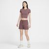Nike - Áo Tay Ngắn Thể Thao Nữ Sportswear Chill Knit Cropped T-Shirt