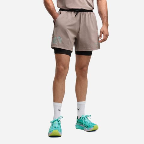 PUMA - SHORTS TRAINING BOTTOM SHORTS MEN HYROX 2in1 PWRMODE SHORT / HYROX 2in1 PWRMODE SHORT