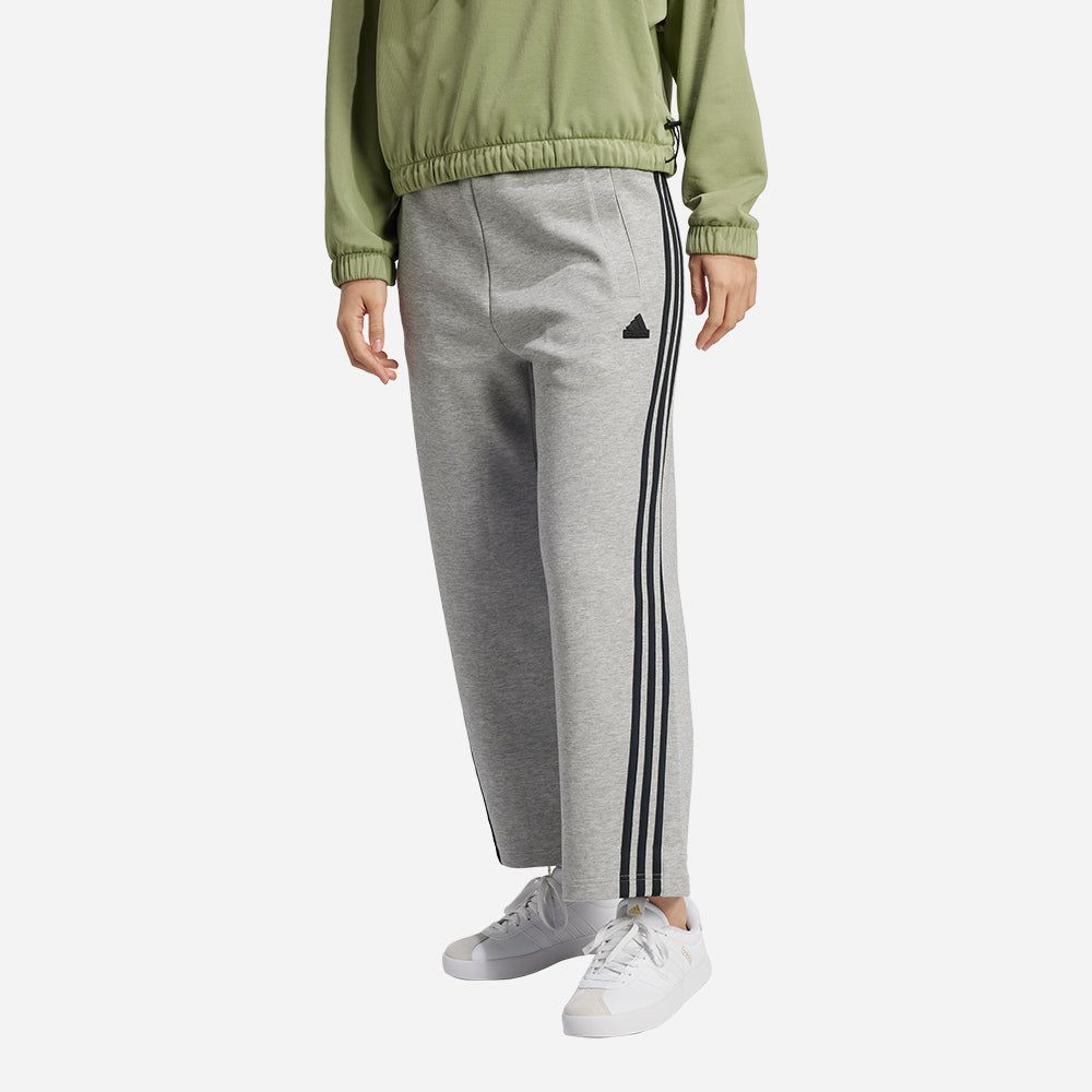 adidas - Quần dài thời trang Nữ Women's Adidas Fi 3-Stripes Oh Pants - Gray