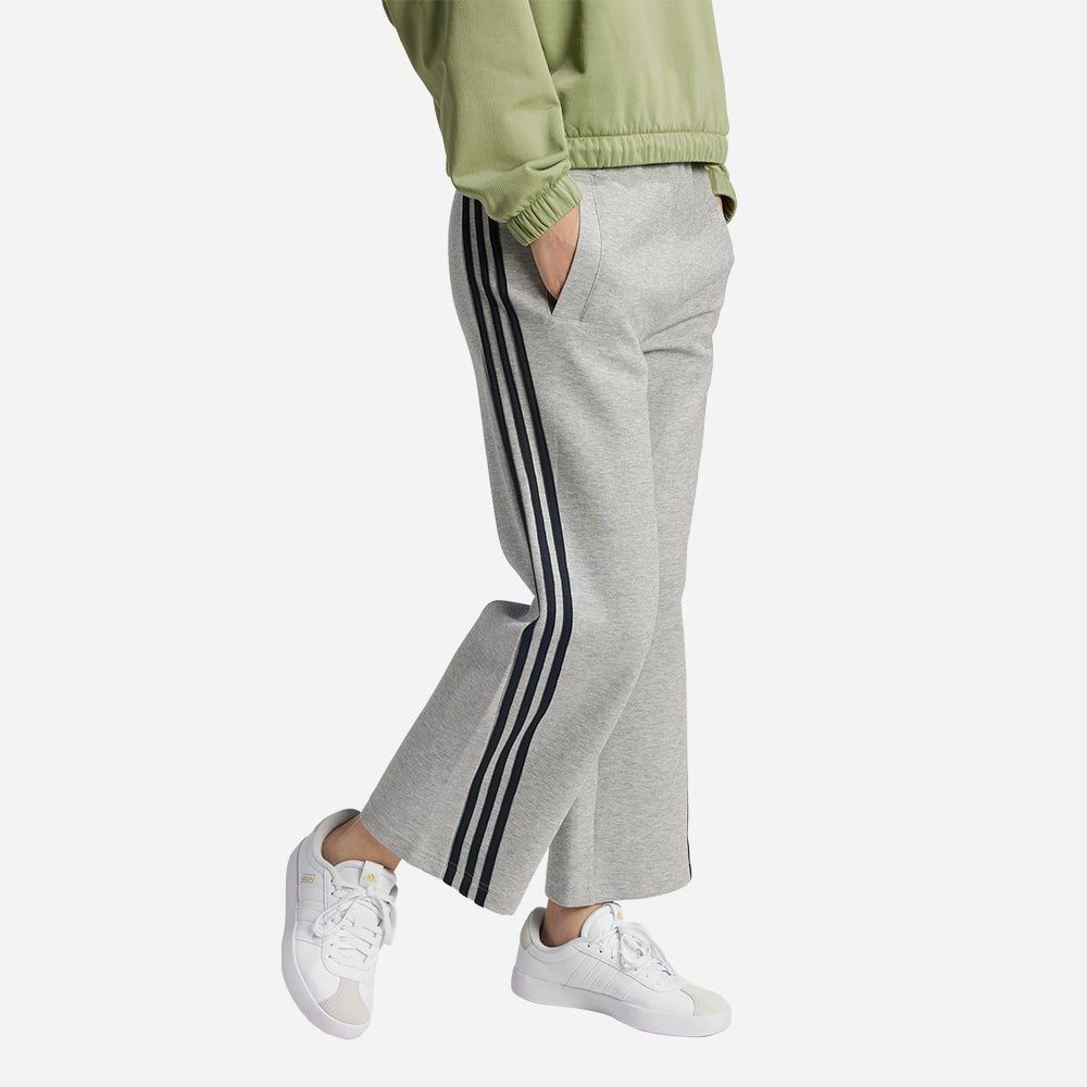 adidas - Quần dài thời trang Nữ Women's Adidas Fi 3-Stripes Oh Pants - Gray