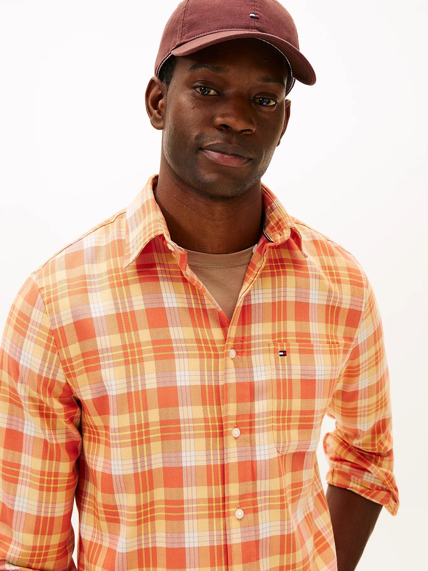 Tommy Hilfiger - Áo sơ mi tay dài nam Regular Fit Check Twill Shirt