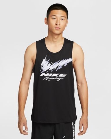 Nike - Áo ba lỗ thể thao Nam Miler Men's Dri-FIT Running Tank Top