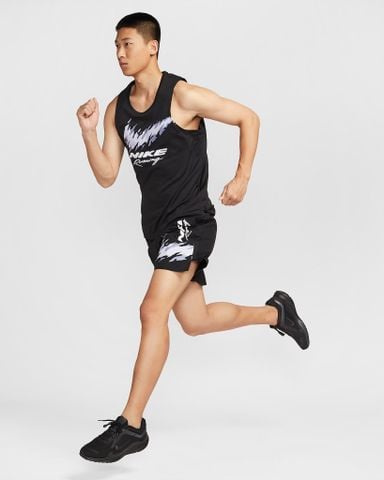 Nike - Áo ba lỗ thể thao Nam Miler Men's Dri-FIT Running Tank Top - 2