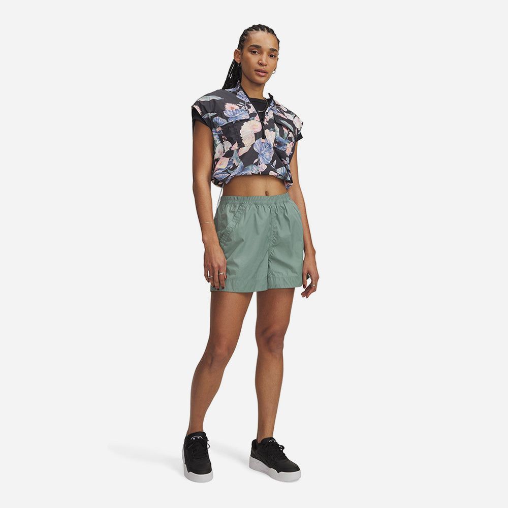 Under Armour - Quần ngắn thể thao nữ Unstoppable Utility Short Lifestyle