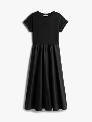 Tommy Hilfiger - Đầm nữ Gold-Tone Button Midi Dress - 2