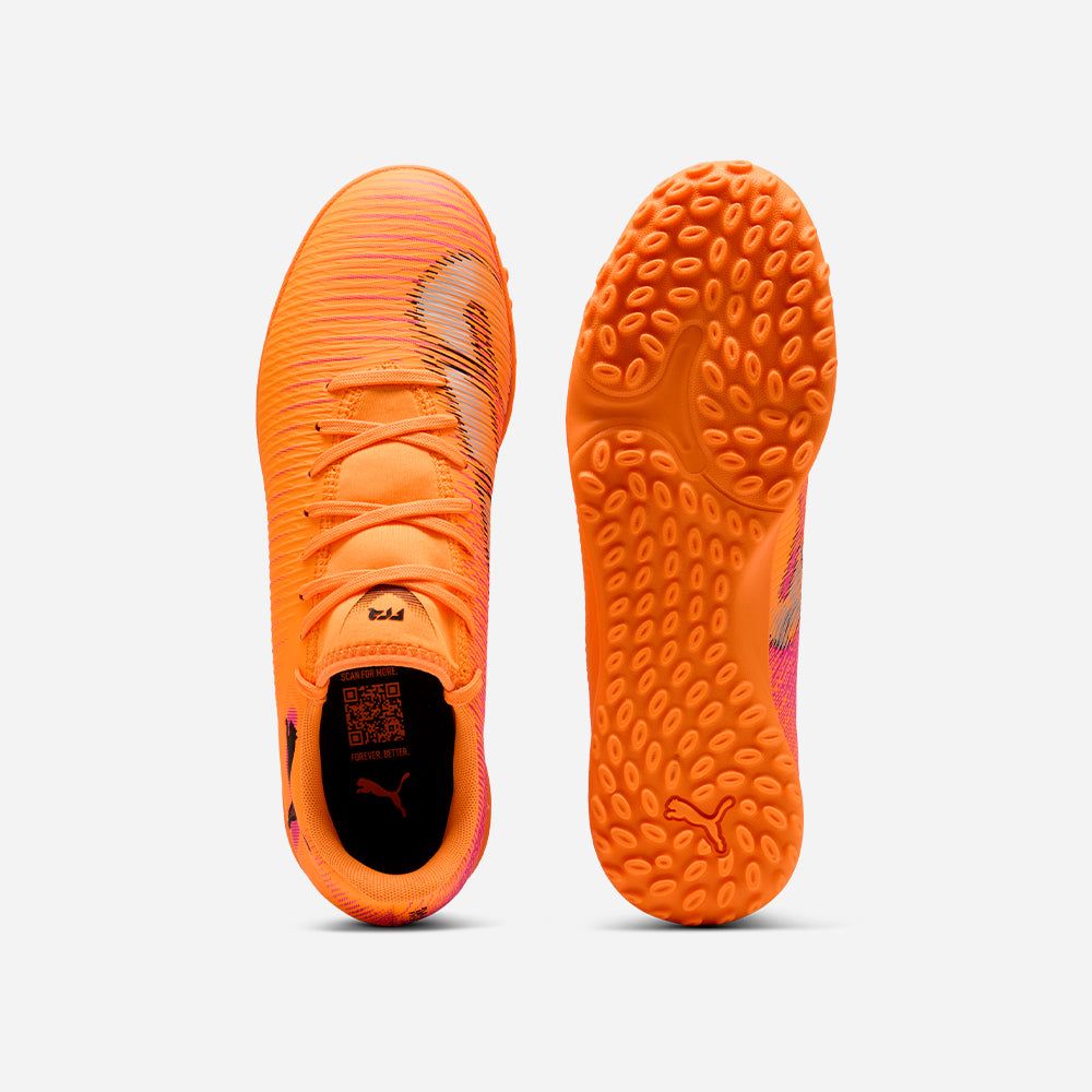 Puma - Giày đá banh nam Puma Future 8 Play Turf Football Boots - Orange