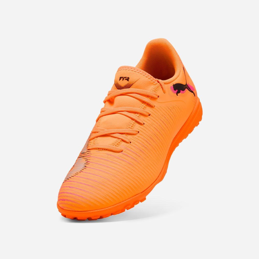 Puma - Giày đá banh nam Puma Future 8 Play Turf Football Boots - Orange
