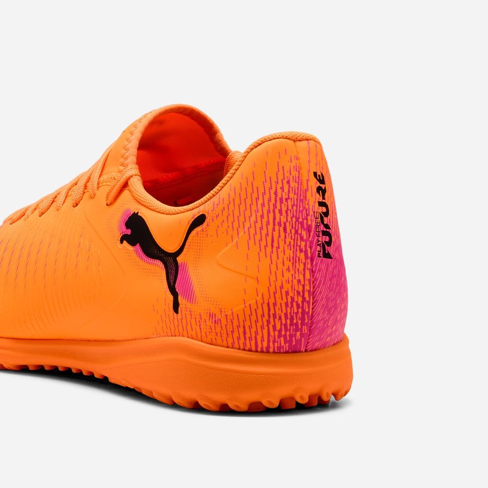 Puma - Giày đá banh nam Puma Future 8 Play Turf Football Boots - Orange
