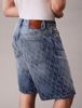 Calvin Klein - Quần jeans ngắn nam Monogram Logo 90's Shorts