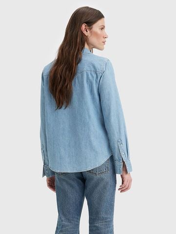 Levi's - Áo sơ mi tay dài nữ Essential Lightweight Western Shirt - 4