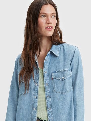 Levi's - Áo sơ mi tay dài nữ Essential Lightweight Western Shirt - 3