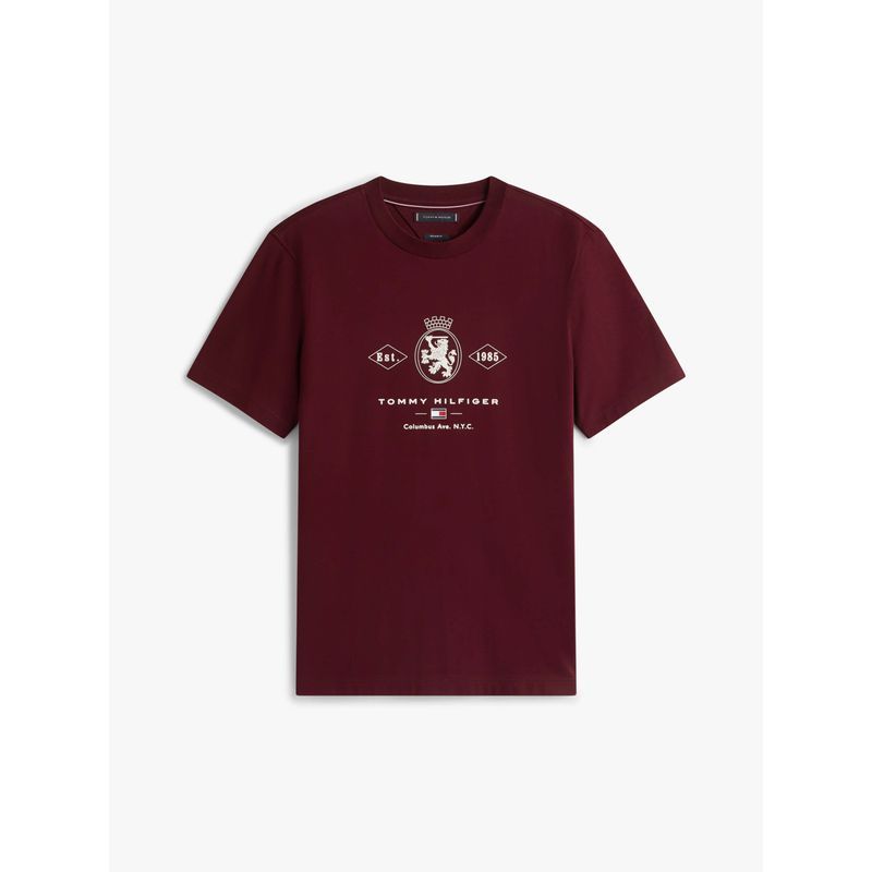 Tommy Hilfiger - Áo thun tay ngắn nam Minimal Varsity Graphic Interlock T-Shirt