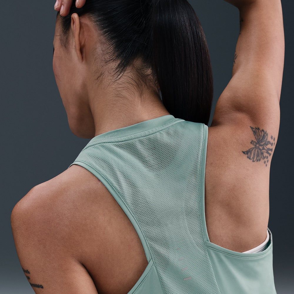 Nike - Áo ba lỗ chạy bộ Nữ Women's Nike Swift Dri-Fit Running Tank - Mint