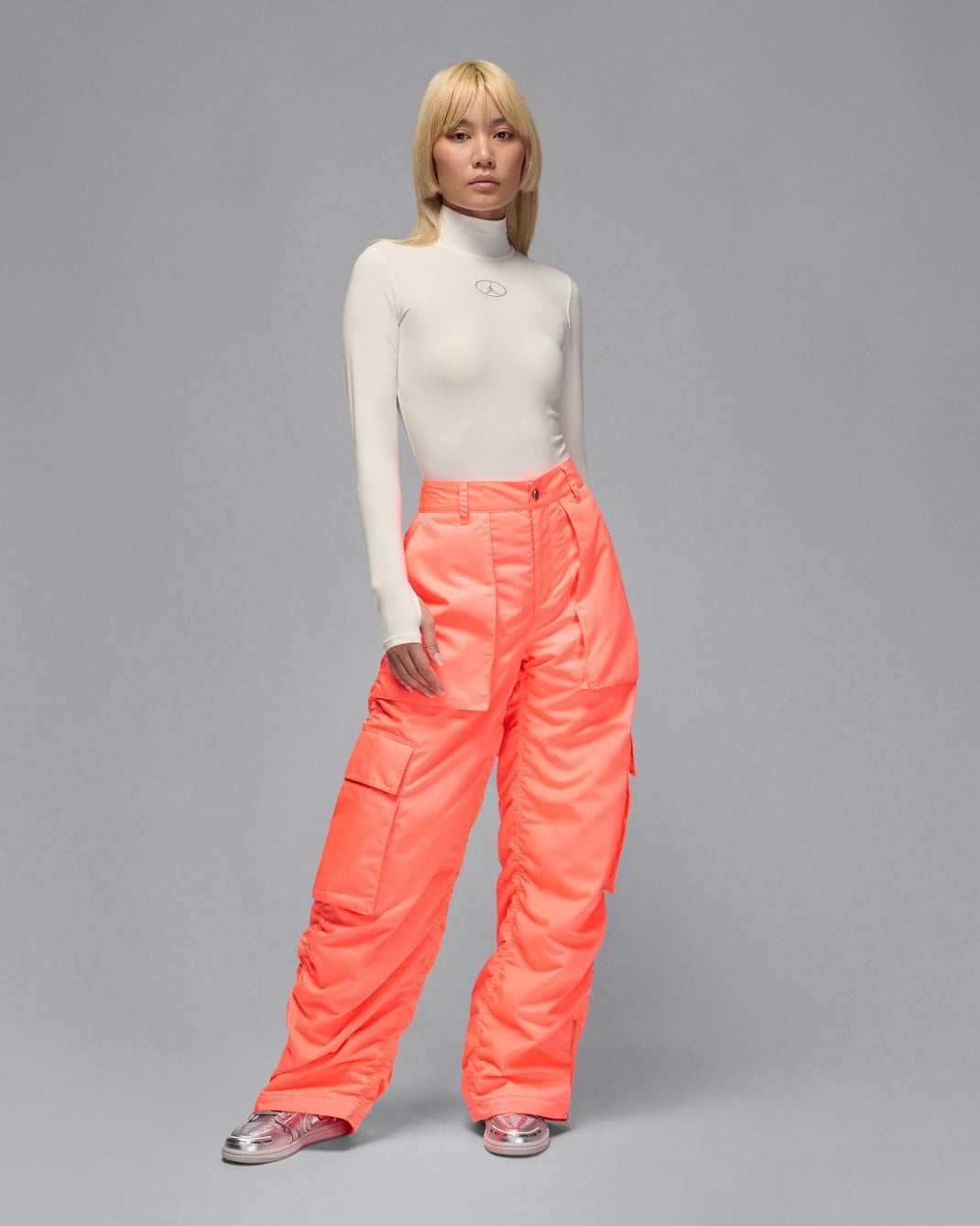 Nike - Bộ bodysuit tay dài thể thao Nữ Jordan Flight Mountainside Women's Long-Sleeve Bodysuit