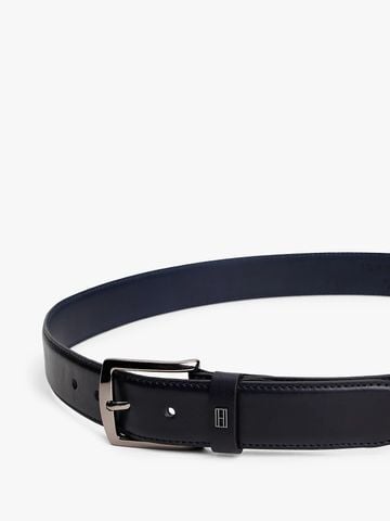 Tommy Hilfiger - Dây nịt nam Denton Flag Plaque Leather Belt
