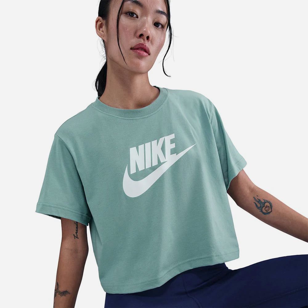 Nike - Áo thun thời trang thể thao Nữ Women's Sportswear Essential Crop Top - Mint