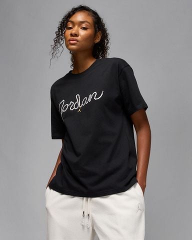 Nike - Áo thun tay ngắn thể thao Nữ Jordan Brooklyn Women's T-shirt