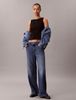 Calvin Klein - Quần Jean Dài Nữ The Wide Leg Shore Road 37.5