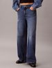 Calvin Klein - Quần Jean Dài Nữ The Wide Leg Shore Road 37.5