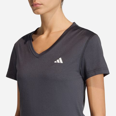 Adidas - Áo Thun Tay Ngắn Nữ Training Top V-Neck Tee