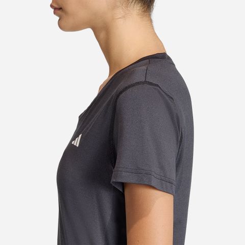 Adidas - Áo Thun Tay Ngắn Nữ Training Top V-Neck Tee