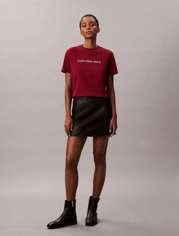 Calvin Klein - Áo thun thời trang nữ Institutional Logo Tee