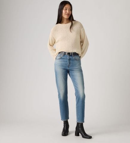 Levis - Quần Jean Dài Nữ 501 Original Lightweight Cropped Jeans