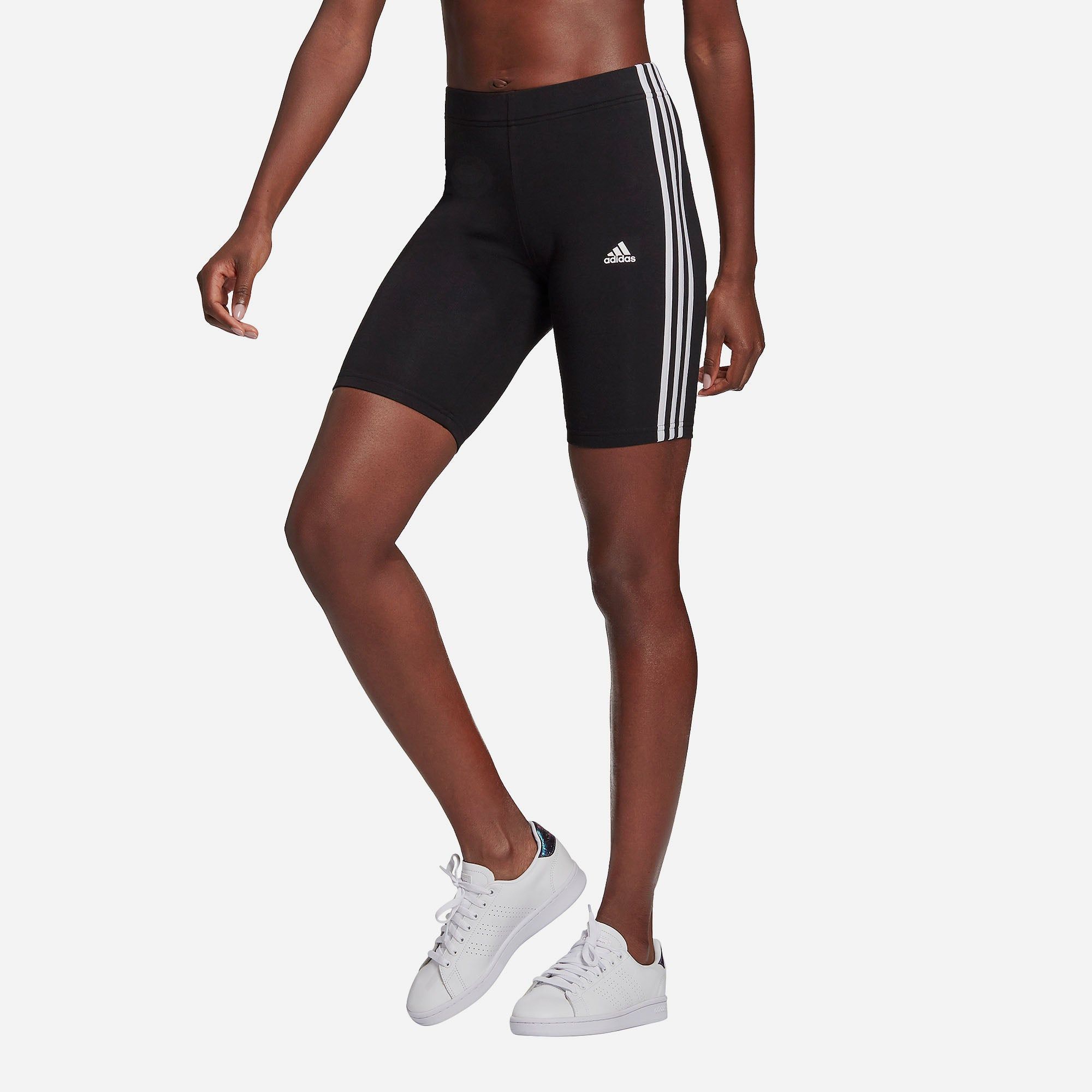 adidas - Quần ngắn ống bó Nữ Women's Adidas Esssentials Bike Tights - Black