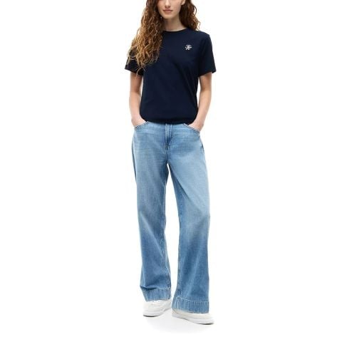 Tommy Hilfiger - Áo Thun Tay Ngắn Nữ TH Script Regular Tee