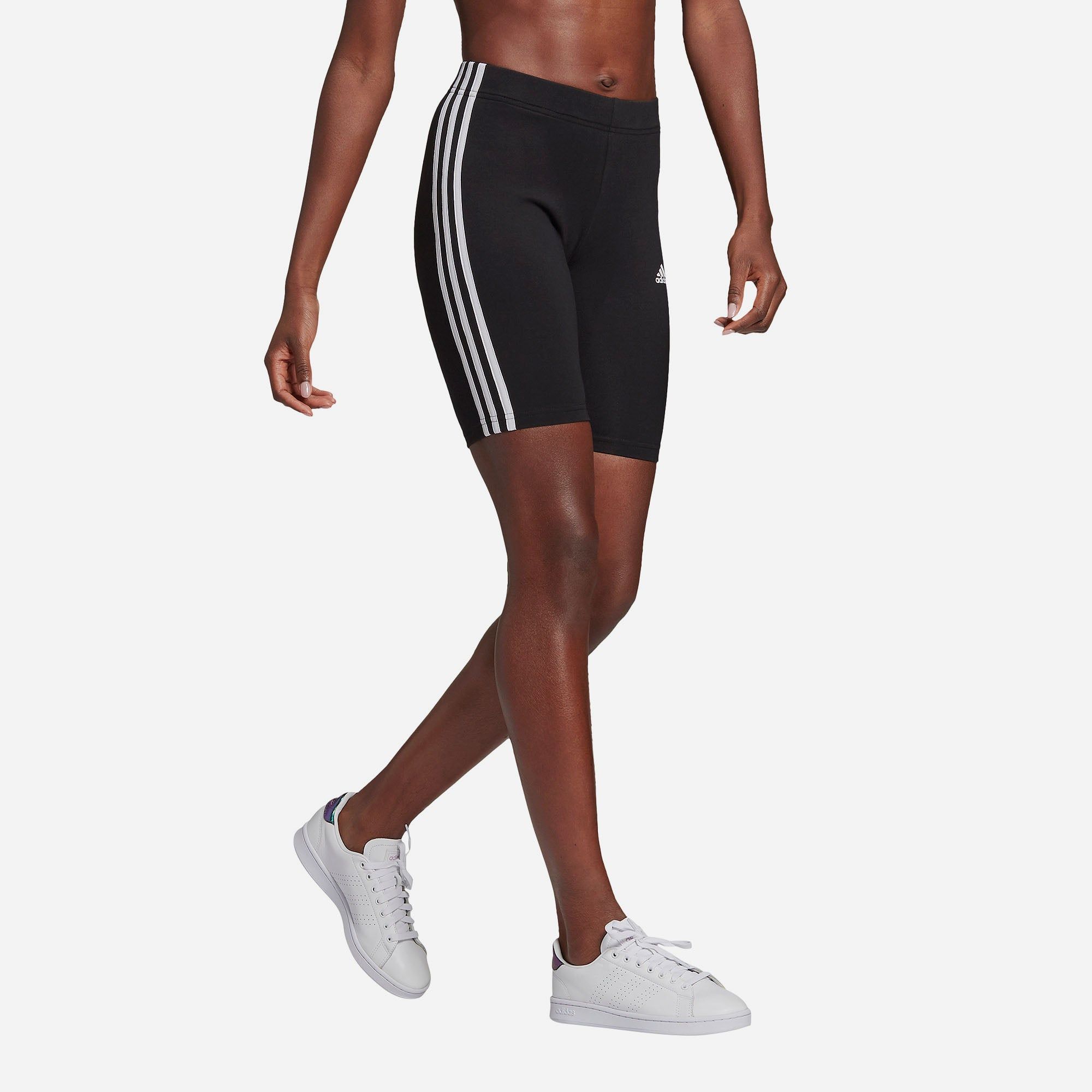 adidas - Quần ngắn ống bó Nữ Women's Adidas Esssentials Bike Tights - Black