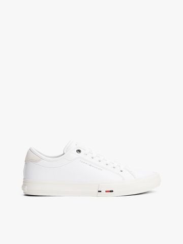 Tommy Hilfiger - Giày nam TH Leather Signature Trainers