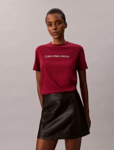 Calvin Klein - Áo thun thời trang nữ Institutional Logo Tee