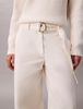 Calvin Klein - Quần Vải Nữ Cotton Belted Pants