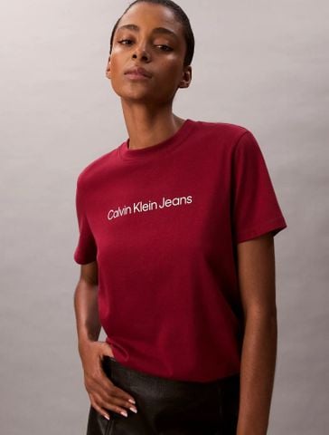 Calvin Klein - Áo thun thời trang nữ Institutional Logo Tee