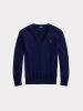 Ralph Lauren - Áo Len Nữ Cotton V-Neck Sweater