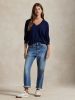 Ralph Lauren - Áo Len Nữ Cotton V-Neck Sweater