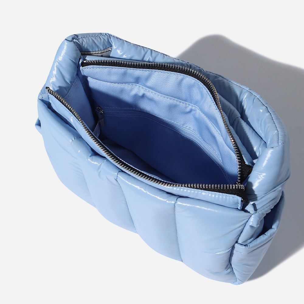 Fila - Túi xách tay nam nữ Glossy Down Quilting Lifestyle