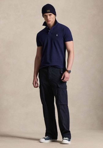 Ralph Lauren - Áo Thun Có Cổ Nam Stretch Mesh Short Sleeve Knit