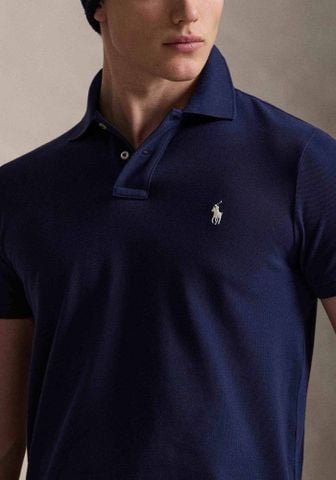 Ralph Lauren - Áo Thun Có Cổ Nam Stretch Mesh Short Sleeve Knit