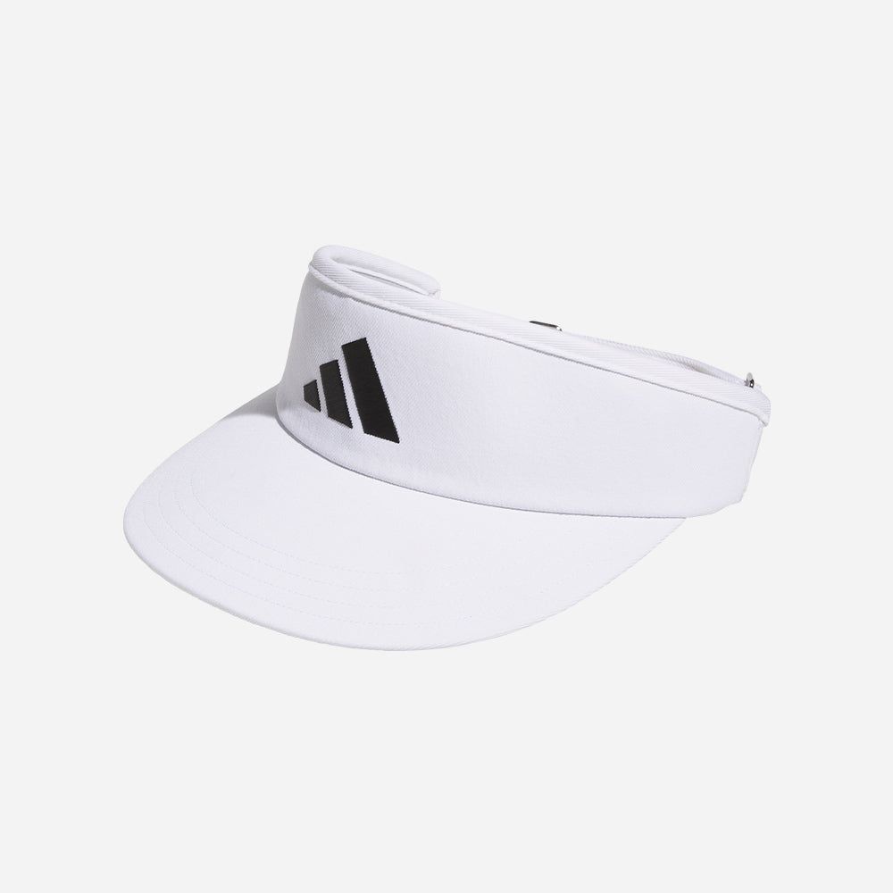 adidas - Nón mũ đánh gôn Nam Men's Adidas Tour High-Crown Visor - White