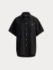 Ralph Lauren - Áo Sơ Mi Nữ Oversize Fit Linen Short-Sleeve Shirt