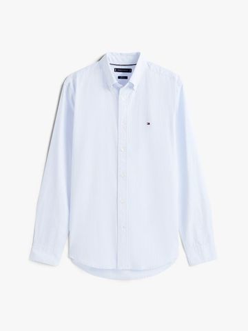 Tommy Hilfiger - Áo sơ mi tay dài nam TH Flex Regular Fit Pinstripe Shirt