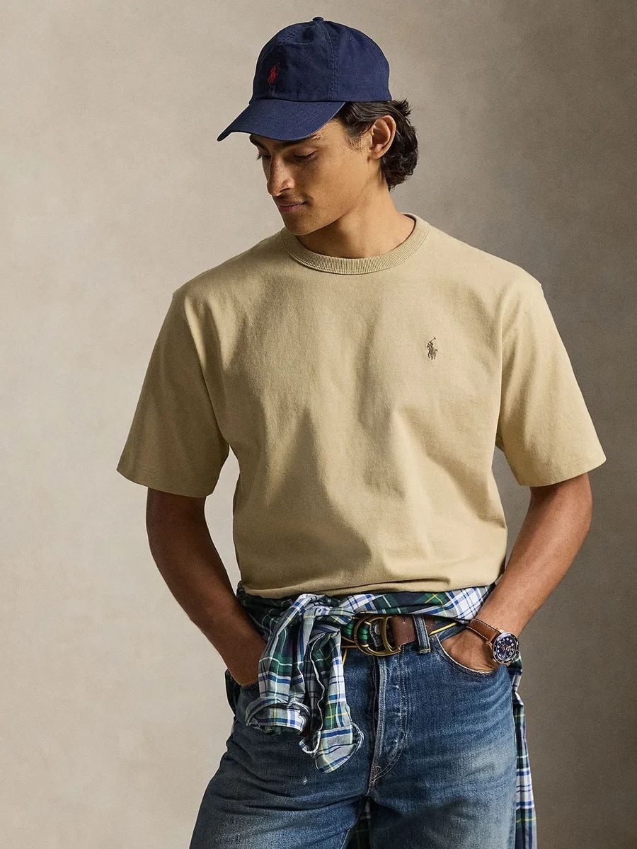 Ralph Lauren - Áo Thun Tay Ngắn Nam Relaxed Fit Jersey Crewneck T-Shirt