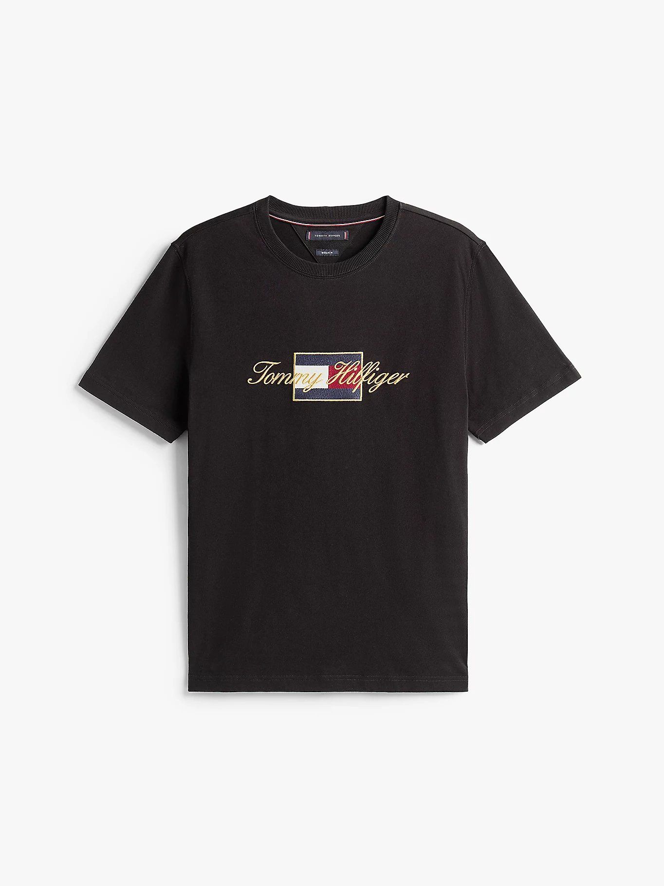 Tommy Hilfiger - Áo thun tay ngắn nam Logo Embroidery Crew Neck T-Shirt