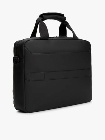 Tommy Hilfiger - Túi xách công sở nam Textured Logo Laptop Bag