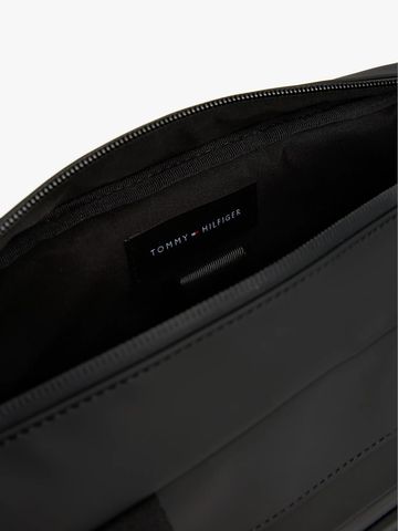 Tommy Hilfiger - Túi xách công sở nam Textured Logo Laptop Bag